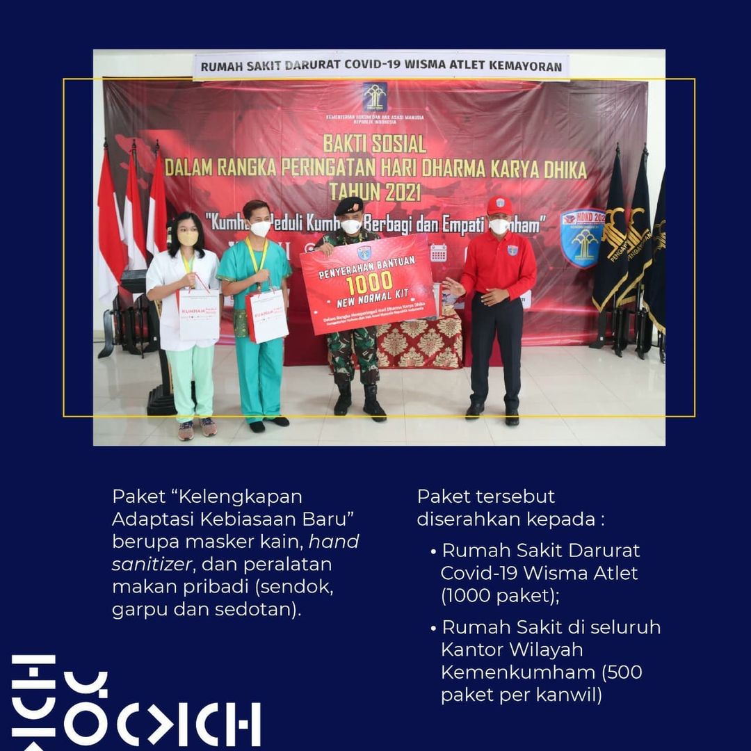BAKTI  SOSIAL 'KUMHAM PEDULI, KUMHAM BERBAGI DAN EMPATI KUMHAM'